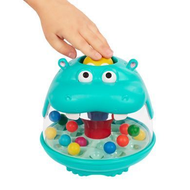 Развивающая игрушка Дзига-Бегемот Party Pop Hippo Battat BT1830Z