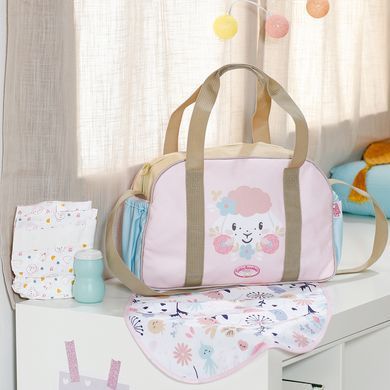 Сумка для куклы Baby Annabell с аксессуарами Цветочное настроение Zapf Creation 837894