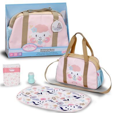 Сумка для куклы Baby Annabell с аксессуарами Цветочное настроение Zapf Creation 837894