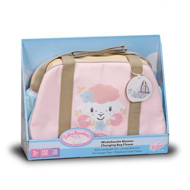 Сумка для куклы Baby Annabell с аксессуарами Цветочное настроение Zapf Creation 837894