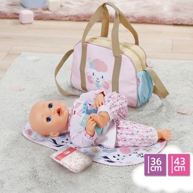 Сумка для куклы Baby Annabell с аксессуарами Цветочное настроение Zapf Creation 837894