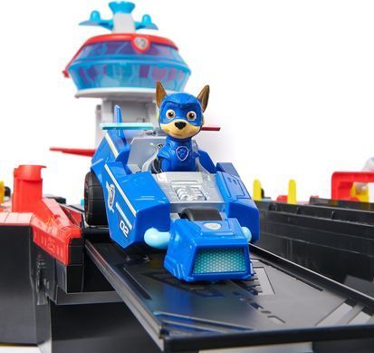 Ігровий набір Hasbro Штаб-квартира Авіаносець Щенячого патруля PAW Patrol Aircraft Carrier HQ 20142979 звук, світло
