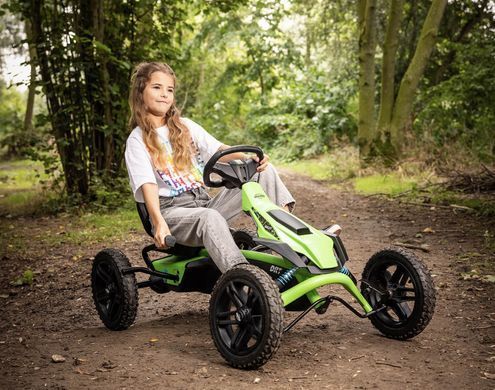 Дитячий велокарт-позашляховик Berg Rally DRT BFR Green Pedal Kart 24.40.03.00 від 4 до 12 років