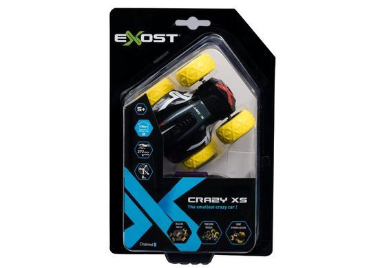 Уцінка Трюкова машина Exost Crazy XS Car з інфрачервоним управлінням (1:34, 3,7V) Silverlit 20202-1 чорна