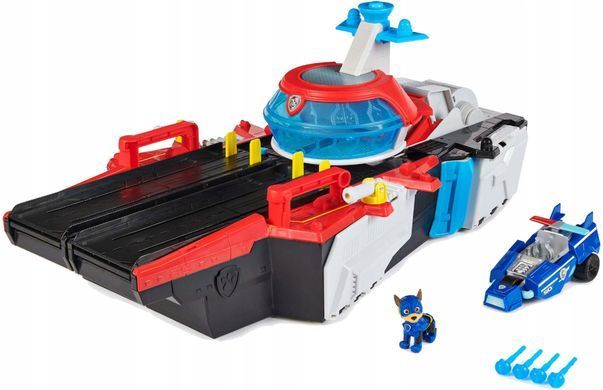 Ігровий набір Hasbro Штаб-квартира Авіаносець Щенячого патруля PAW Patrol Aircraft Carrier HQ 20142979 звук, світло