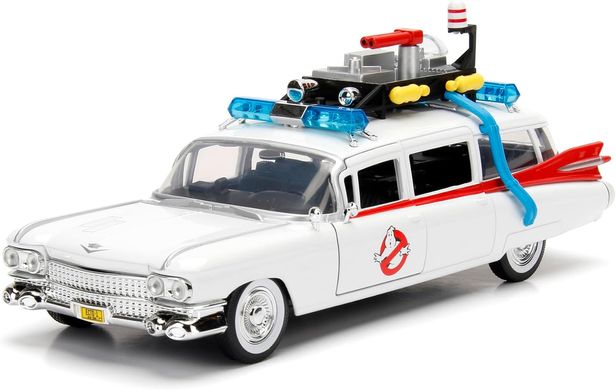 Металлическая машинка 1959 Cadillac ECTO-1 Ghostbuster (1:24) Охотники за привидениями Jada Toys 253235000