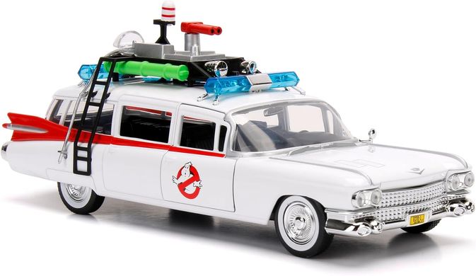 Металлическая машинка 1959 Cadillac ECTO-1 Ghostbuster (1:24) Охотники за привидениями Jada Toys 253235000