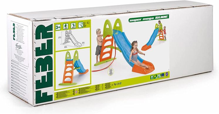 Большая детская горка Slide Plus Feber 9594, 238 см