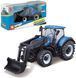 ТракторFarm New Holland T7.315 Agriculture с передним ковшом (1:32, 15 см.) Bburago 18-31632