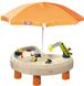 Игровой водный стол-песочница Строительная площадка с зонтиком Little Tikes 401N Builders Bay Sand and Water Table