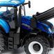 ТракторFarm New Holland T7.315 Agriculture с передним ковшом (1:32, 15 см.) Bburago 18-31632