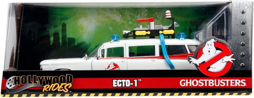 Металлическая машинка 1959 Cadillac ECTO-1 Ghostbuster (1:24) Охотники за привидениями Jada Toys 253235000