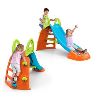 Детская горка со стенкой для скалолазания 2в1 Climb & Slide Feber 13534 спуск 190 см