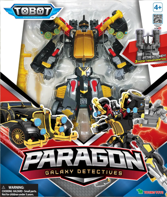 Игрушка робот-трансформер Tobot Парагон Детективы галактики (2-й сезон) Young Toys 301112