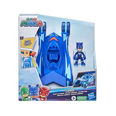 Набор с игровым транспортом Герои в масках - Гоночный Кэтмобиль Hasbro F2138