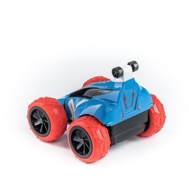 Уценка Трюковая машина Exost Crazy XS Car с инфракрасным управлением (1:34, 3,7V) Silverlit 20202-2 голубая