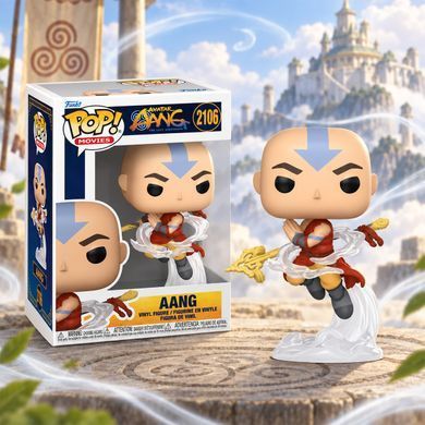 Винилова игровая фигурка серии Аватар: Последний защитник &ndash; Аанг Funko POP! Movies 90250