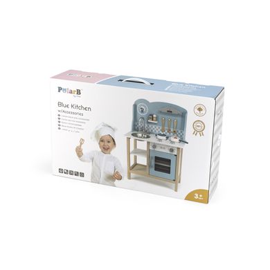 Дитяча дерев'яна кухня PolarB Viga Toys 44047 з аксесуарами