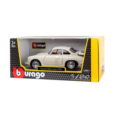 Уцінка Металева машинка Porsche 356B (1961) (1:24) Bburago 18-22079 в асортименті