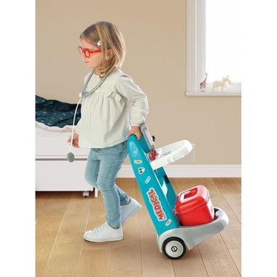 Ігровий набір електронний медичний візок Лікаря Smoby Electronic Medical Trolley 340207 звук та світло