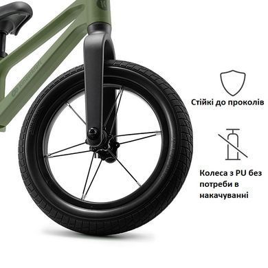 Двухколесный беговел Kinderkraft Eter Green KRETER00GRE0000 зеленый