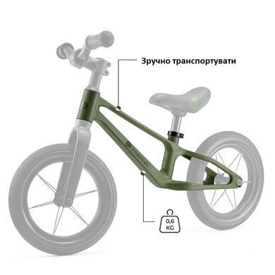 Двухколесный беговел Kinderkraft Eter Green KRETER00GRE0000 зеленый