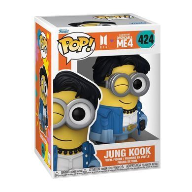 Ігрова вінілова фігурка Funko POP! BTS x Despicable Me 4 (#424) Minions Jung Kook 85966