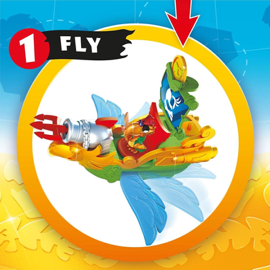 Ігровий набір Піратський корабель Небесний мисливець Piratix Adventure World Sky Hunter PPXSP114IN10