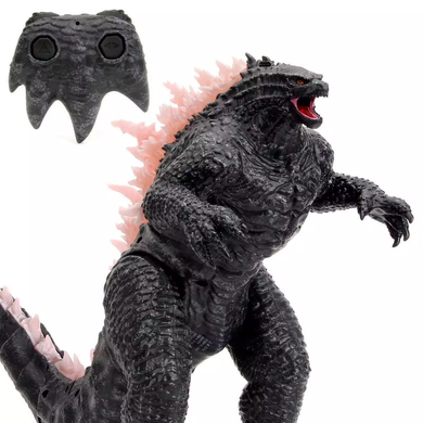 Інтерактивна Ґодзілла на радіокеруванні Godzilla x Kong: The New Empire (1:12, 2.4 GHz) Jada Toys 253256005 світло, звук, ефект пару