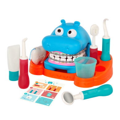 Ігровий набір Бегемотик у стоматолога Hippodontist Battat Lite BT1803Z