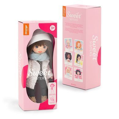 Лялька Софі у білому хутряному пальті Sweet Sisters Sophie Orange Toys SS03-09