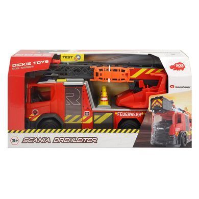 Пожежна машина з подачею води Scania Fire Patrol (23 см) Dickie Toys 3716017 світло, звук