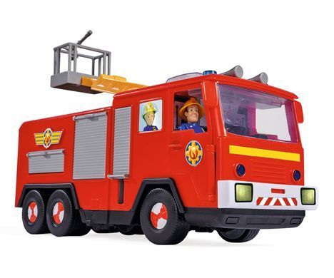 Пожежна машина пожежника Сема Jupiter Pro з фігуркою Сема і собаки Радар Simba 9252516