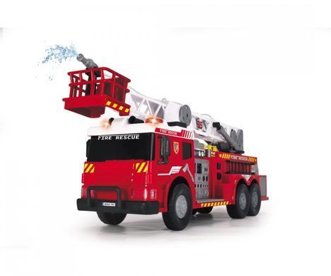 Велика пожежна машина (62 см) з водяною гарматою Fire Brigade Dickie Toys 3719015 звук, світло