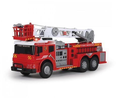 Велика пожежна машина (62 см) з водяною гарматою Fire Brigade Dickie Toys 3719015 звук, світло
