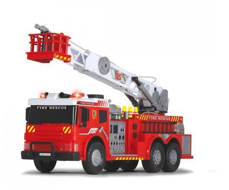 Велика пожежна машина (62 см) з водяною гарматою Fire Brigade Dickie Toys 3719015 звук, світло