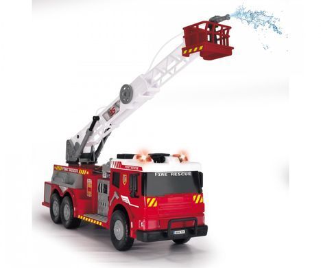 Велика пожежна машина (62 см) з водяною гарматою Fire Brigade Dickie Toys 3719015 звук, світло