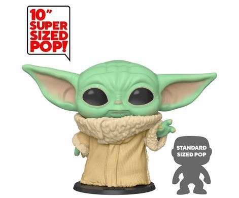 Уценка Виниловая фигурка Малыш серия Мандалорец Star Wars Mandalorian The Child (25см.) Funko POP! 49757