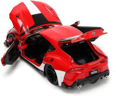 Металева машина (1:24) Robotech 2020 Toyota Supra з фігуркою Miriya Sterling Jada Toys 253255053