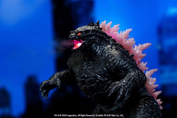 Інтерактивна Ґодзілла на радіокеруванні Godzilla x Kong: The New Empire (1:12, 2.4 GHz) Jada Toys 253256005 світло, звук, ефект пару