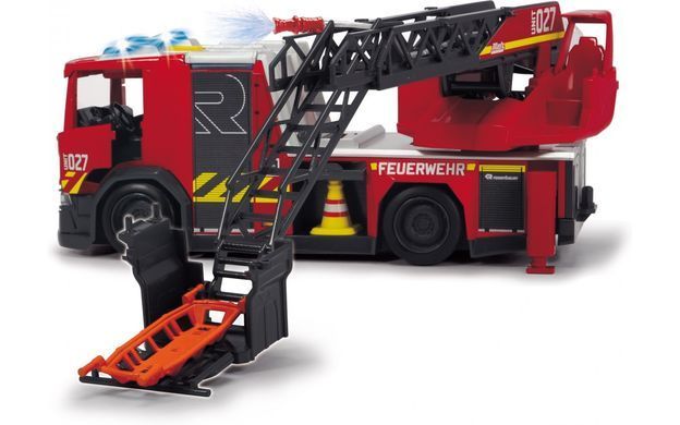 Пожежна машина з подачею води Scania Fire Patrol (23 см) Dickie Toys 3716017 світло, звук
