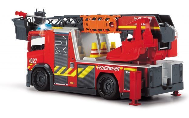 Пожежна машина з подачею води Scania Fire Patrol (23 см) Dickie Toys 3716017 світло, звук