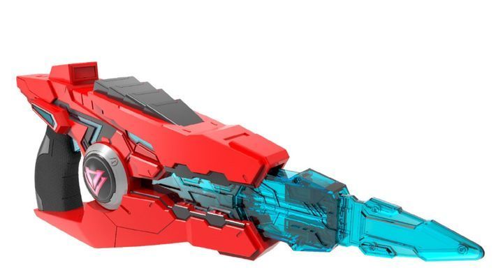 Игрушечное оружие Меч Лучио 2в1 Quantum Heroes Dinoster Raptor Blade Alpha Group EU580871