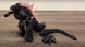 Интерактивная Годзилла на радиоуправлении Godzilla x Kong: The New Empire (1:12, 2.4 GHz) Jada Toys 253256005 свет, звук, эффект пара