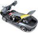 Металлическая одноместная модель авто 2019 Ferrari Monza SP1 grey metallic Bburago 18-16013 в масштабе 1/18