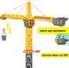 Кран на дистанційному керуванні (150 см) RC Titan Crane Dickie Toys 3729023