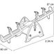 Дитяча вулична гойдалка See Saw 2х2 Feber 10240 з регулюванням по висоті