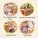 Развивающая деревянная игрушка бизиборд Зоо-Куб Зоопарк Зани Zany Zoo Wooden Activity Cube Battat BX1004X