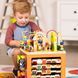 Развивающая деревянная игрушка бизиборд Зоо-Куб Зоопарк Зани Zany Zoo Wooden Activity Cube Battat BX1004X