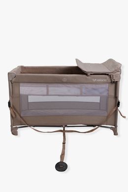Кровать-манеж с пеленатором 2 в 1 Tino Velano 46161 beige